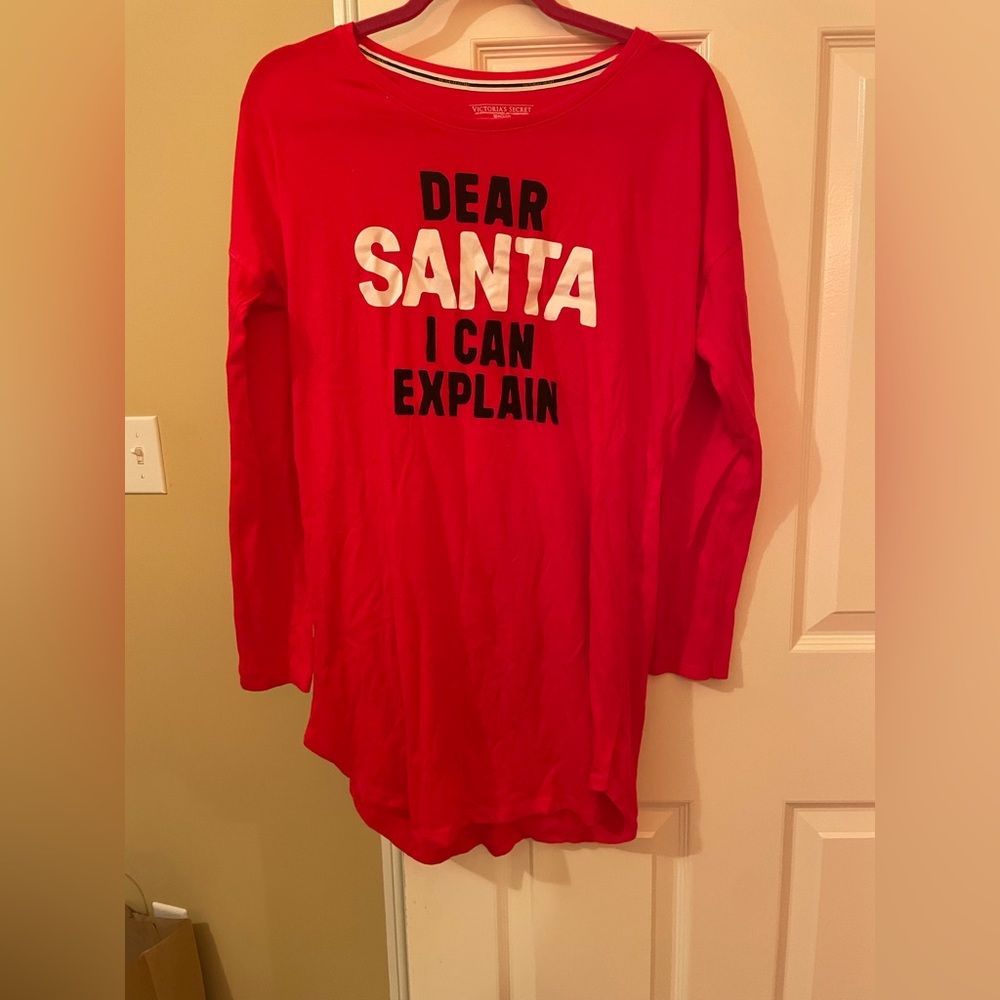 Victoria secret Santa pajamas